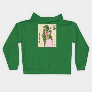 Meet me under the falling leaves Kids Hoodie